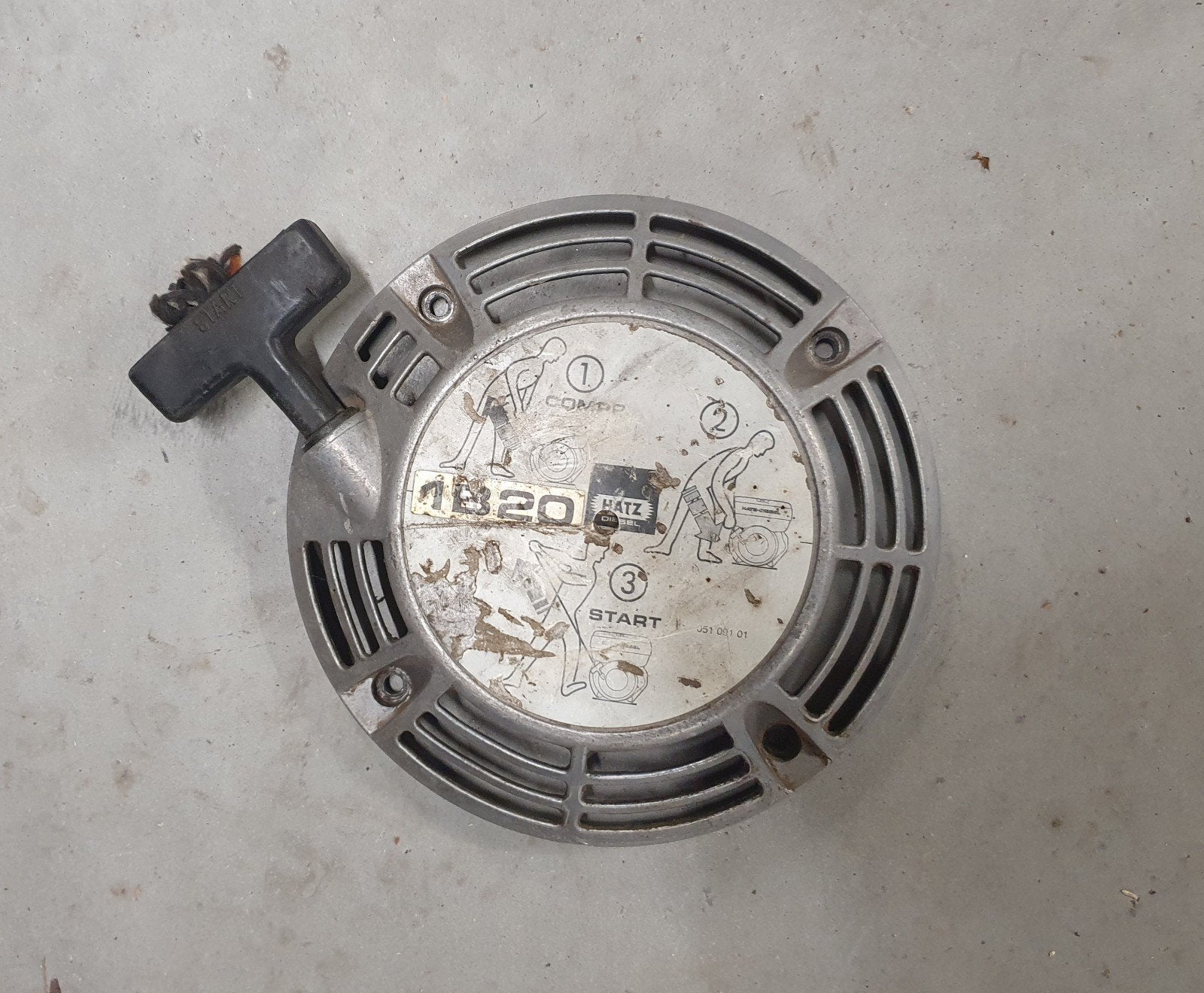 startkap hatz motor, Ophalen of Verzenden