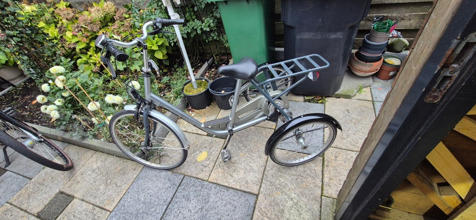 Huka City driewieler met parkeerrem en 8 versnellingen, Ophalen, Gebruikt, Trommelrem, Huka