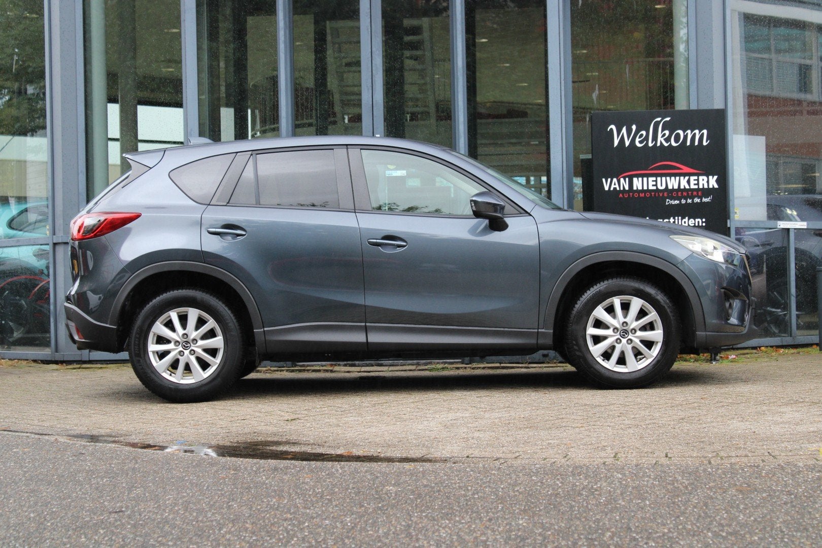 Mazda Cx-5 2.0 SKYACTIV-G 165pk 2WD TS | Bluetooth | NAVI |, Auto's, Stof, Zwart, 4 cilinders, Bedrijf