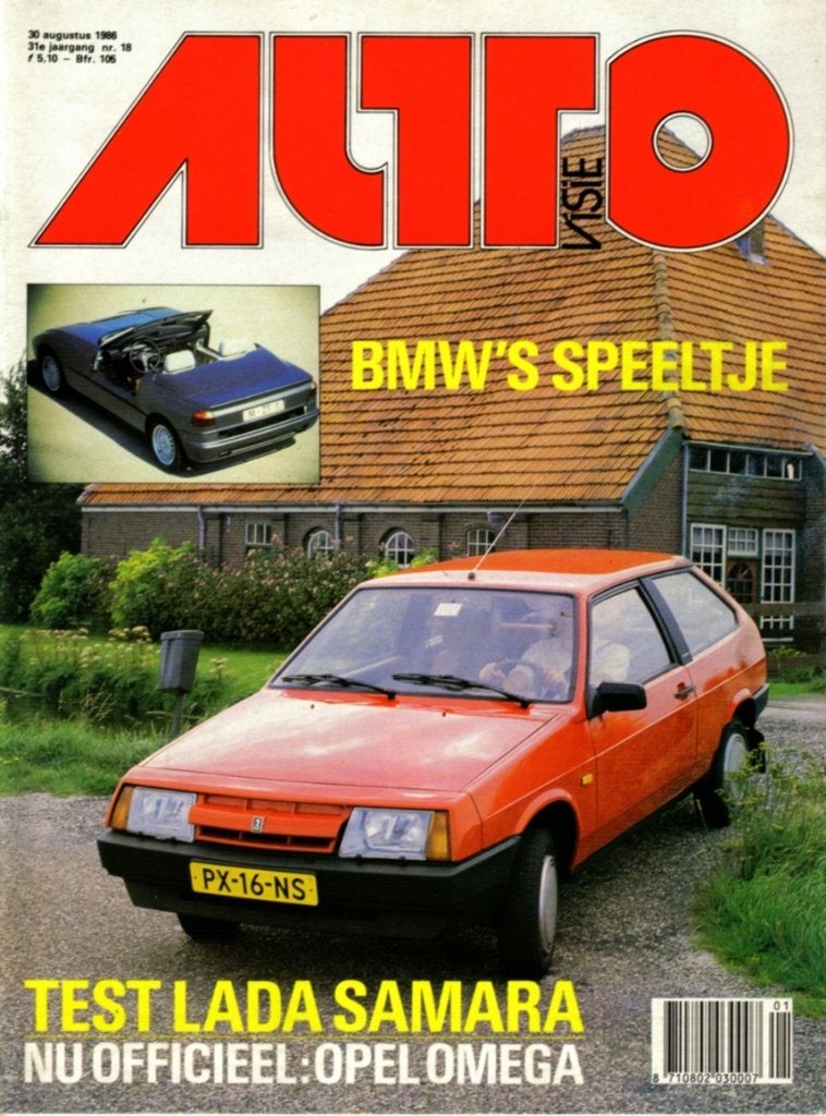 Autovisie test Lada Samara 1300 1986, Ophalen of Verzenden, Gelezen, Overige merken