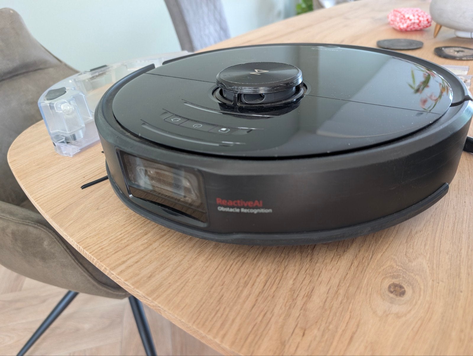 Roborock S6 MaxV Robotstofzuiger met Dweilfunctie, Witgoed en Apparatuur, Stofzuigers, Ophalen, Overige merken, Gebruikt, Bedienbaar via app