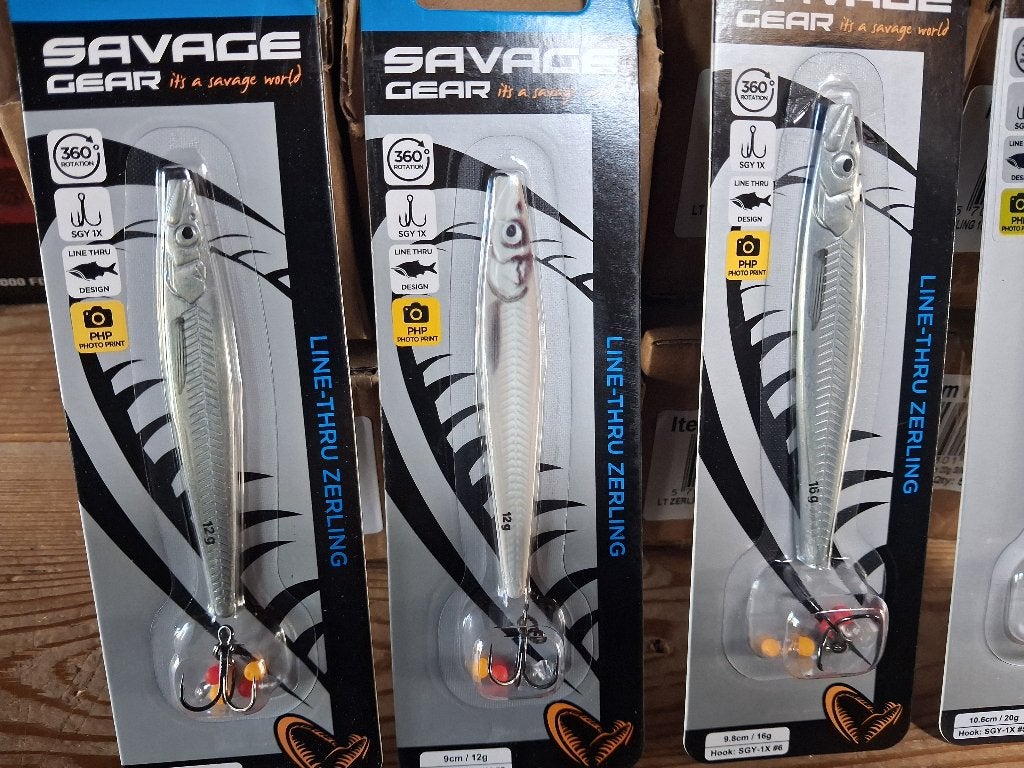 Line-Thru Zerling (Savage Gear kunstaas) zeeforel..., Watersport en Boten, Tinstraat, Savage Gear, Overige typen, Nieuw