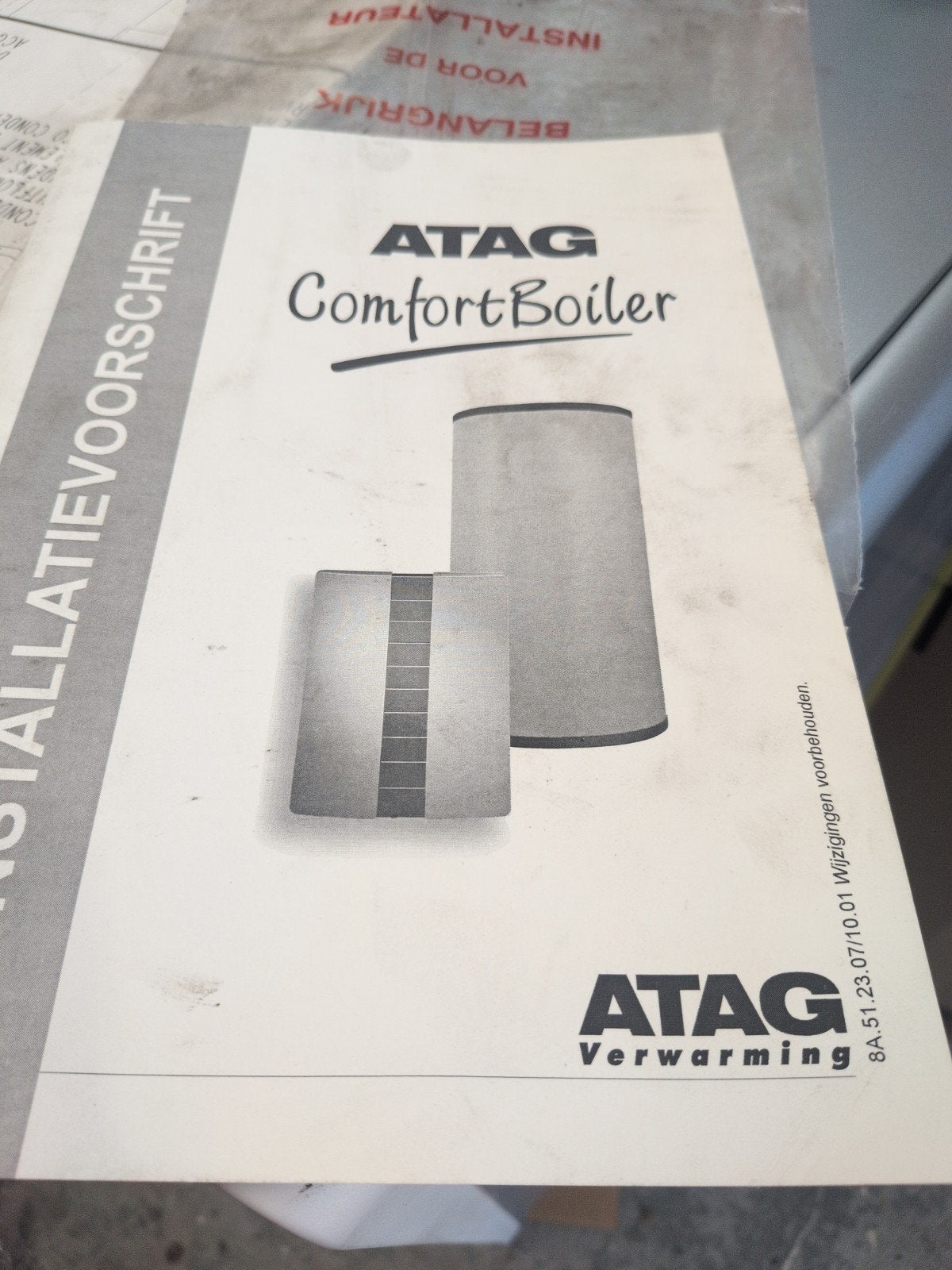 ATAG Comfort Boiler - Nieuw in doos, Ophalen of Verzenden, Boiler, Minder dan 3 jaar oud