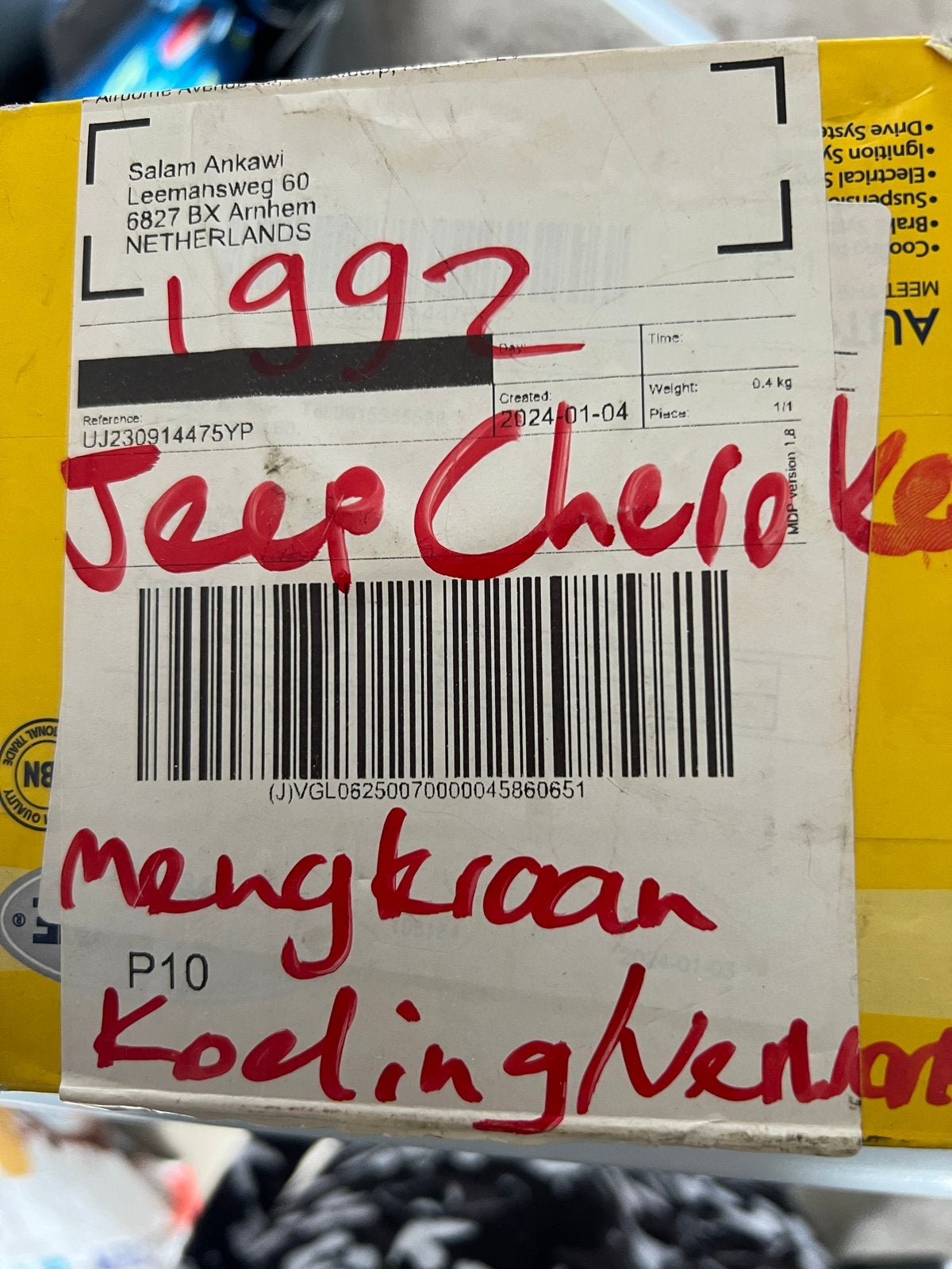 Nieuw Koelingsventiel voor Jeep Cherokee 1992, Ophalen of Verzenden, Nieuw, Jeep