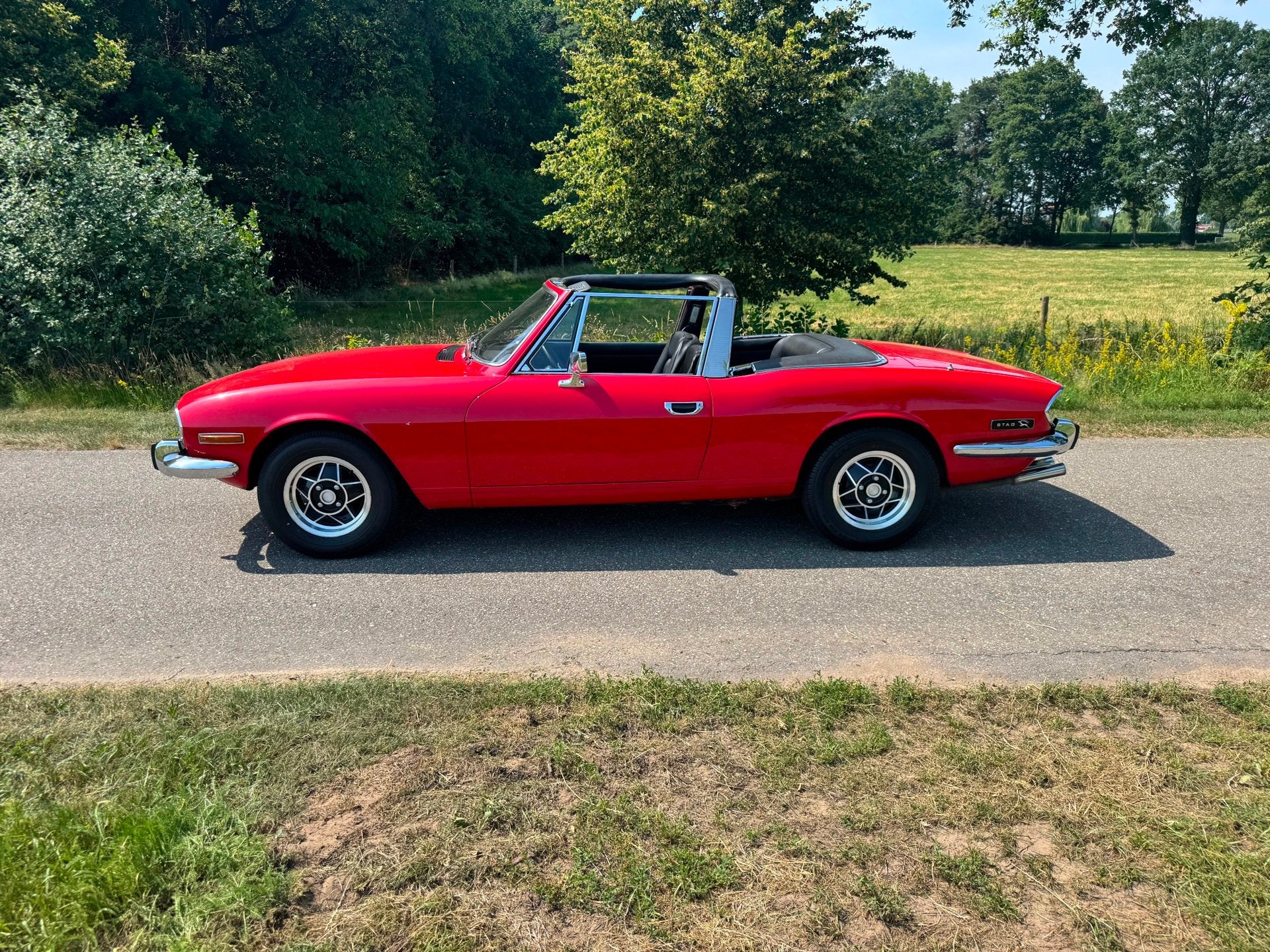Triumph Stag MK II Convertible Automaat 3.5 V8 Origineel NL, foto 2