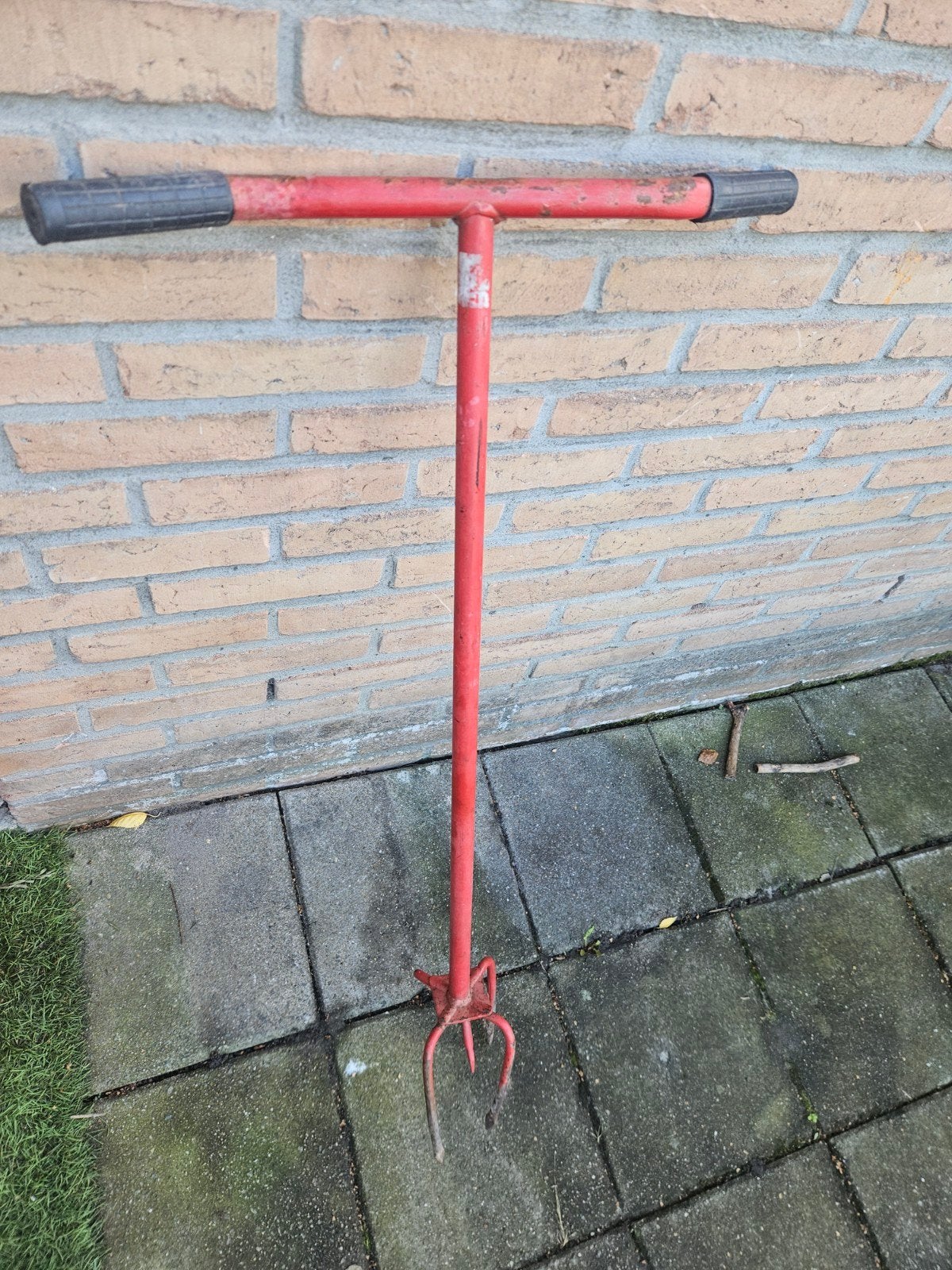 Gebruikte rode onkruidsteker, Ophalen of Verzenden, Gebruikt, Onkruidsteker, Onbekend