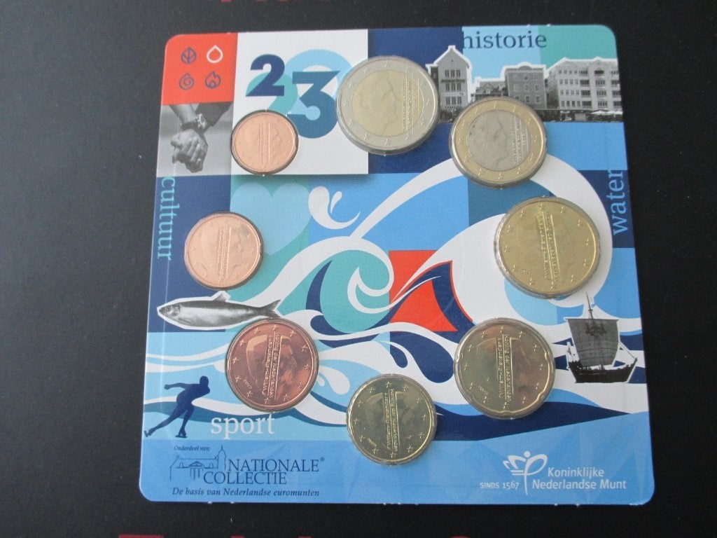 Jaarset 2023 Water unc, Ophalen of Verzenden, Koningin Beatrix, Euro's, Setje