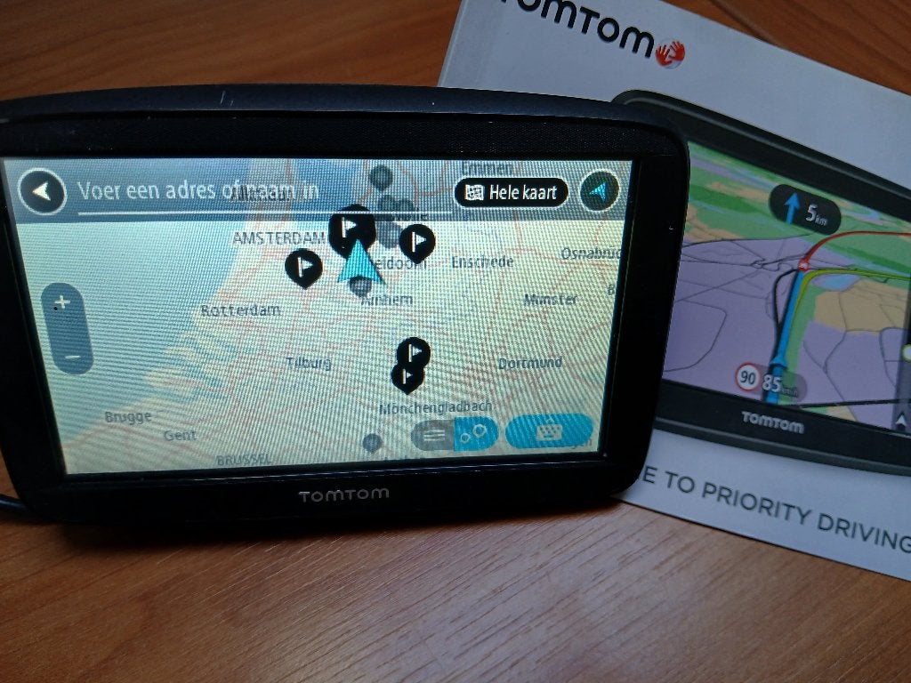 tomtom, Ophalen, Gebruikt
