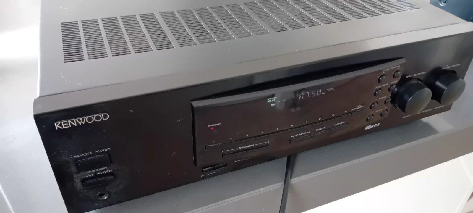 Kenwood KR-A3080 Stereo Receiver, Audio, Tv en Foto, Versterkers en Receivers, Gebruikt, Ophalen of Verzenden, 60 tot 120 watt
