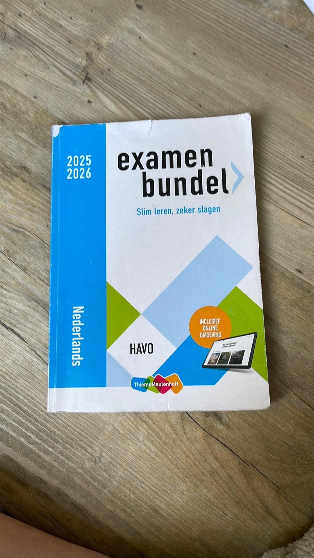 Examenbundel - Nederlands HAVO, Boeken, Ophalen of Verzenden, Zo goed als nieuw, HAVO, Nederlands