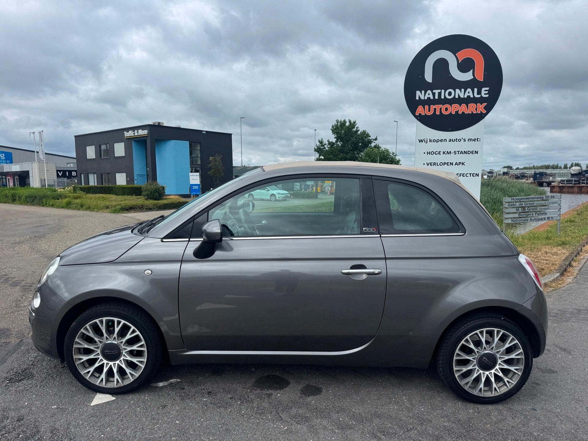 Fiat 500 C 2014 * CABRIO * 0.9 TwinAir Turbo Lounge * Automa, Auto's, Fiat, Gebruikt, Cabriolet, Origineel Nederlands, Bedrijf