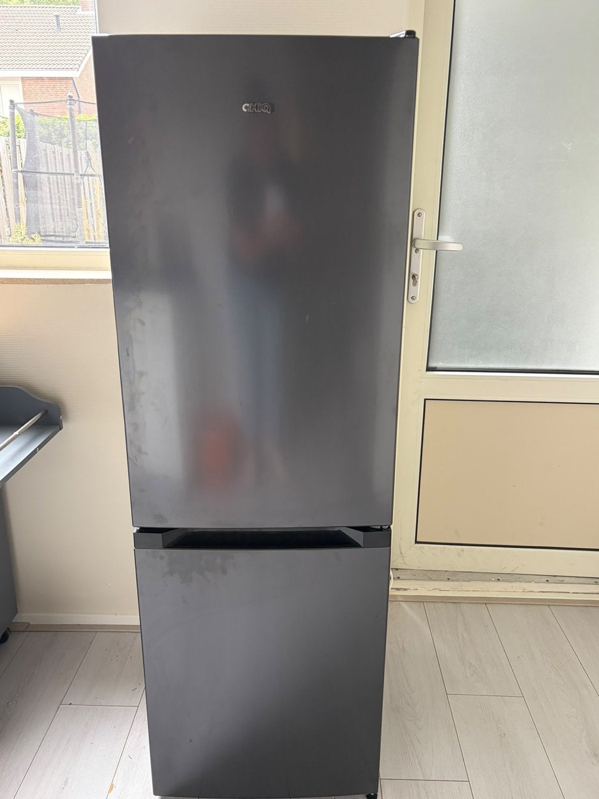 Chiq Koelkast met vriesvak - 141x48x50 cm, Ophalen, 150 tot 200 liter, Gebruikt, Met aparte vriezer