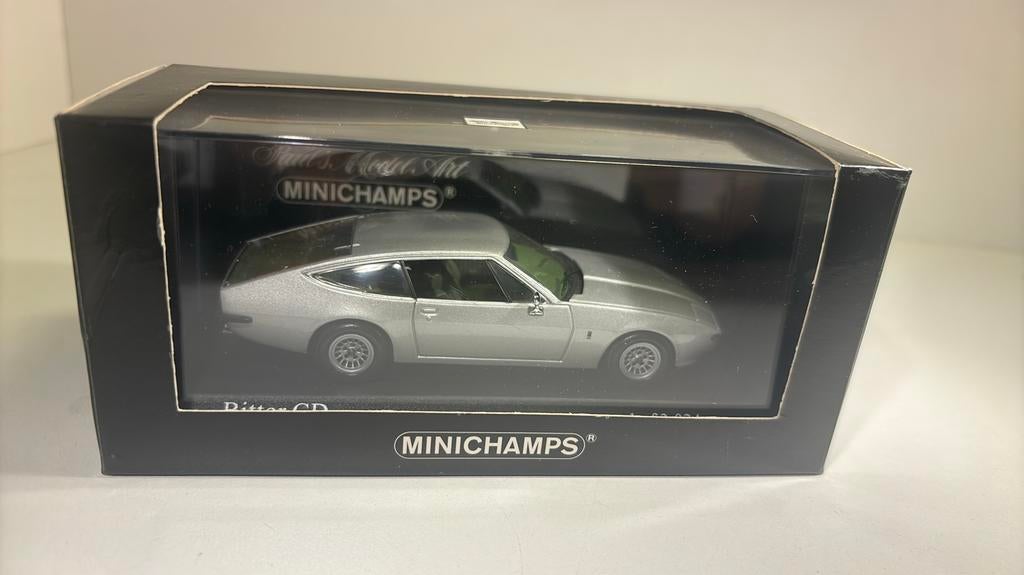 Bitter cd zilver minichamps 1.43, Auto, Ophalen of Verzenden, MiniChamps, A