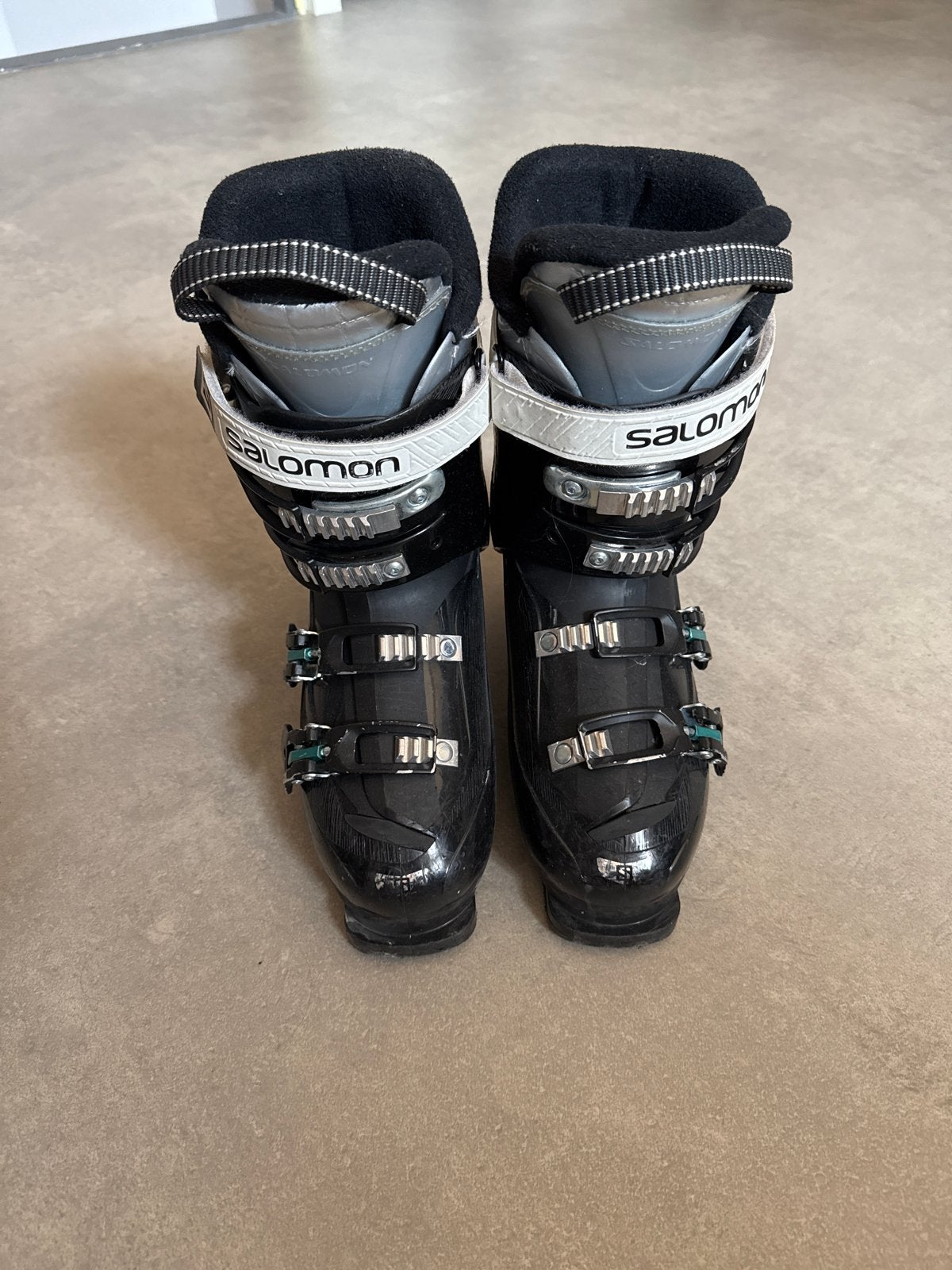 Salomon dames skischoenen maat 26 - ideaal voor beginners, 160 tot 180 cm, Gebruikt, Schoenen, Skiën