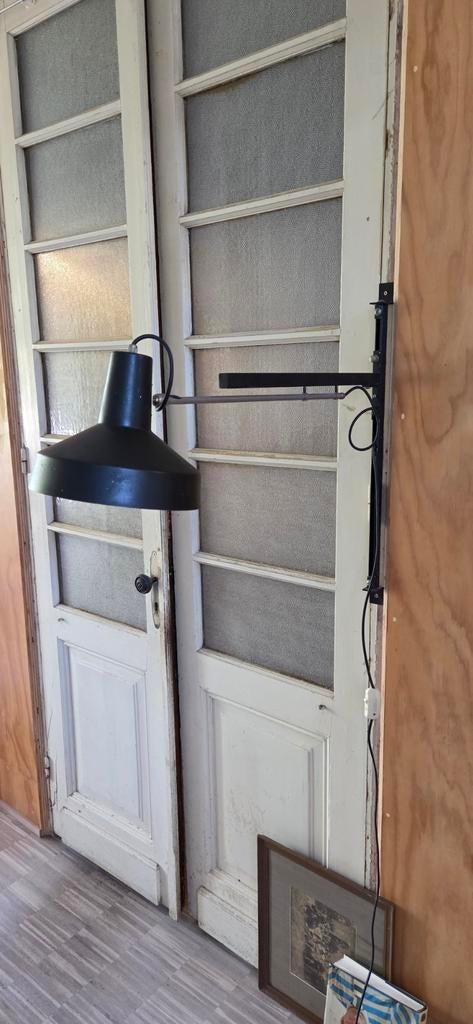 Vintage Hiemstra Evolux wandlamp., Ophalen