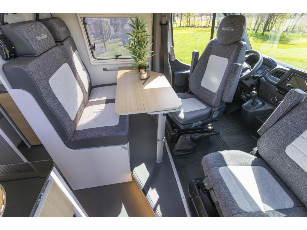 Font Vendome Master Van XS 5.6M Euro6 Automaat Truma D, Caravans en Kamperen, Koelkast, Buscamper of Camperbus, Ringverwarming