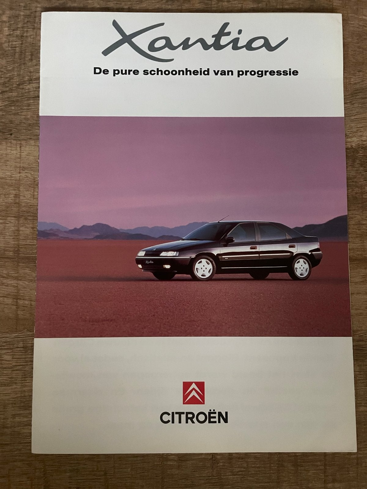 Citroën Xantia Brochure - De pure schoonheid van progressie, Ophalen of Verzenden, Zo goed als nieuw, Citroën