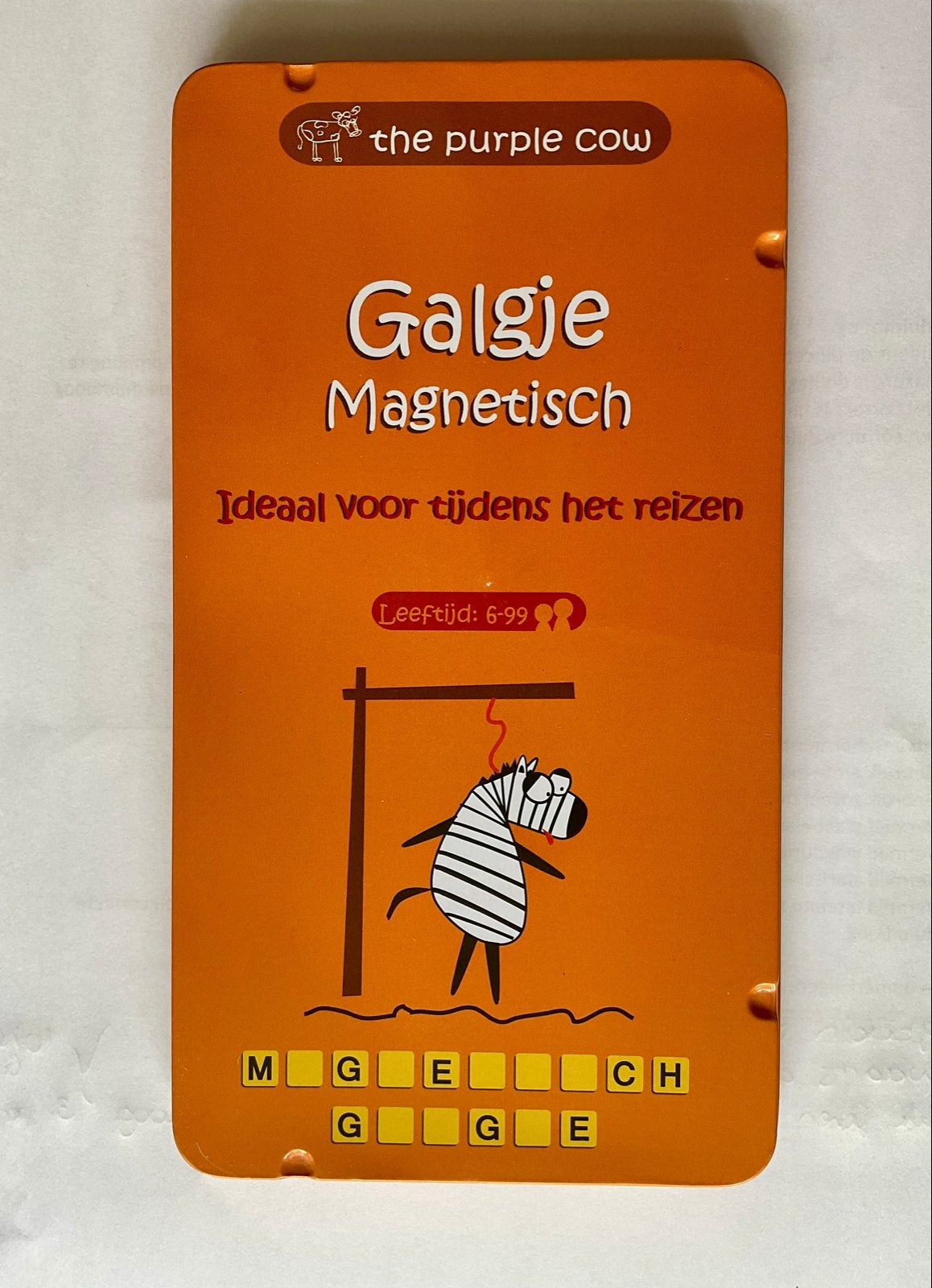 Galgje Magnetisch - Reisspel, Kinderen en Baby's, Speelgoed | Educatief en Creatief, Ophalen of Verzenden, Zo goed als nieuw, Taal en Lezen