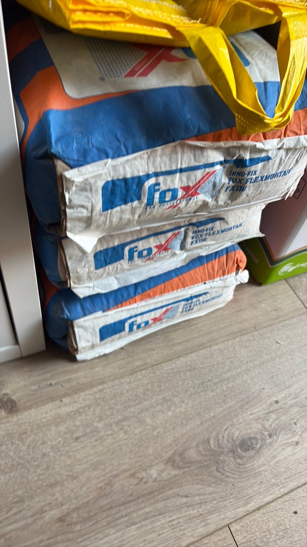 Fox Flexmortar FX116, Overige materialen, Zo goed als nieuw, 15 m² of meer, Ophalen