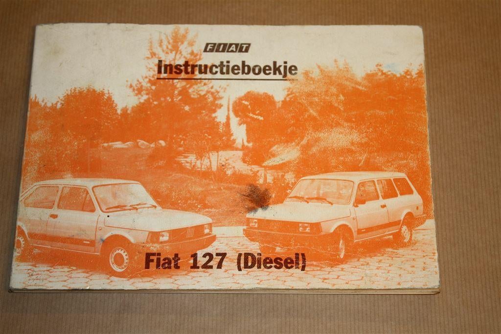 Fiat 127 Diesel - Instructieboekje - 1984, Ophalen of Verzenden