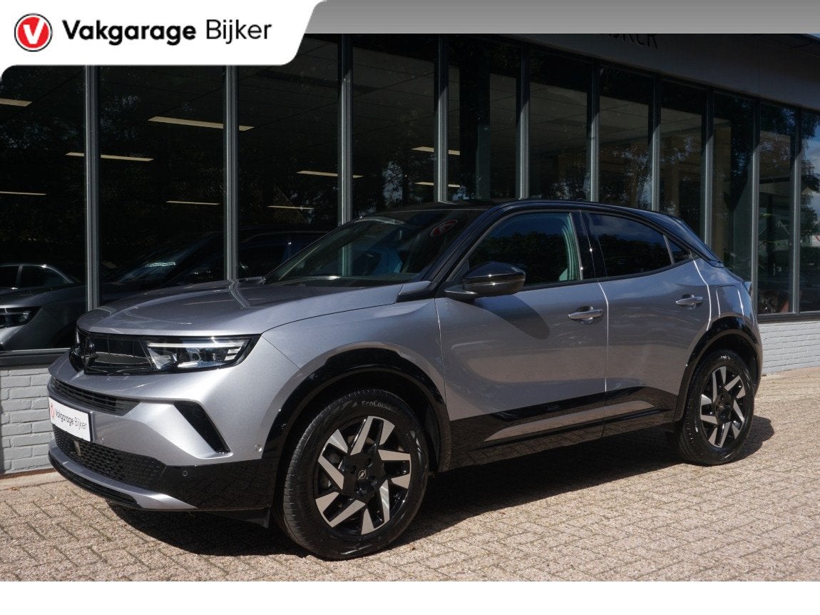 Opel Mokka 1.2 Turbo Hybrid GS (bj 2025, automaat), Gebruikt, 1199 cc, Leder en Stof, Origineel Nederlands