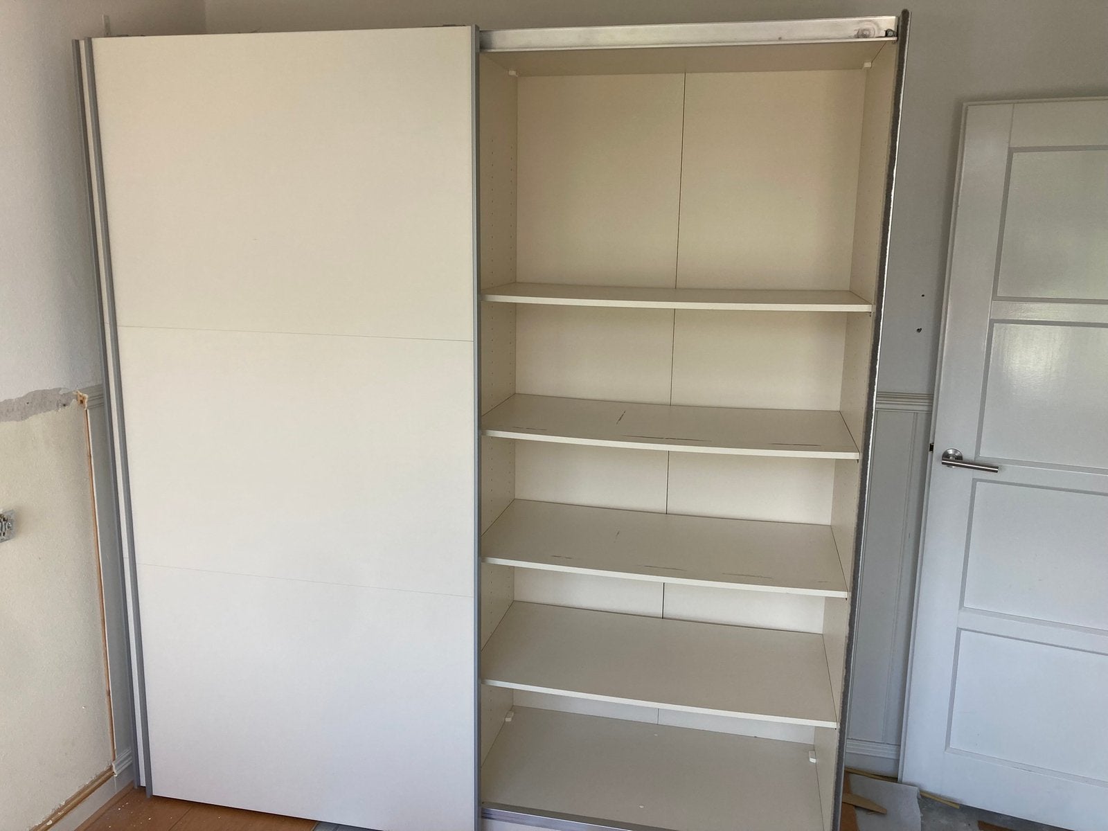 Schuifkast, Huis en Inrichting, Kasten | Roldeurkasten en Archiefkasten, Ophalen, Gebruikt, 200 cm of meer, 200 cm of meer