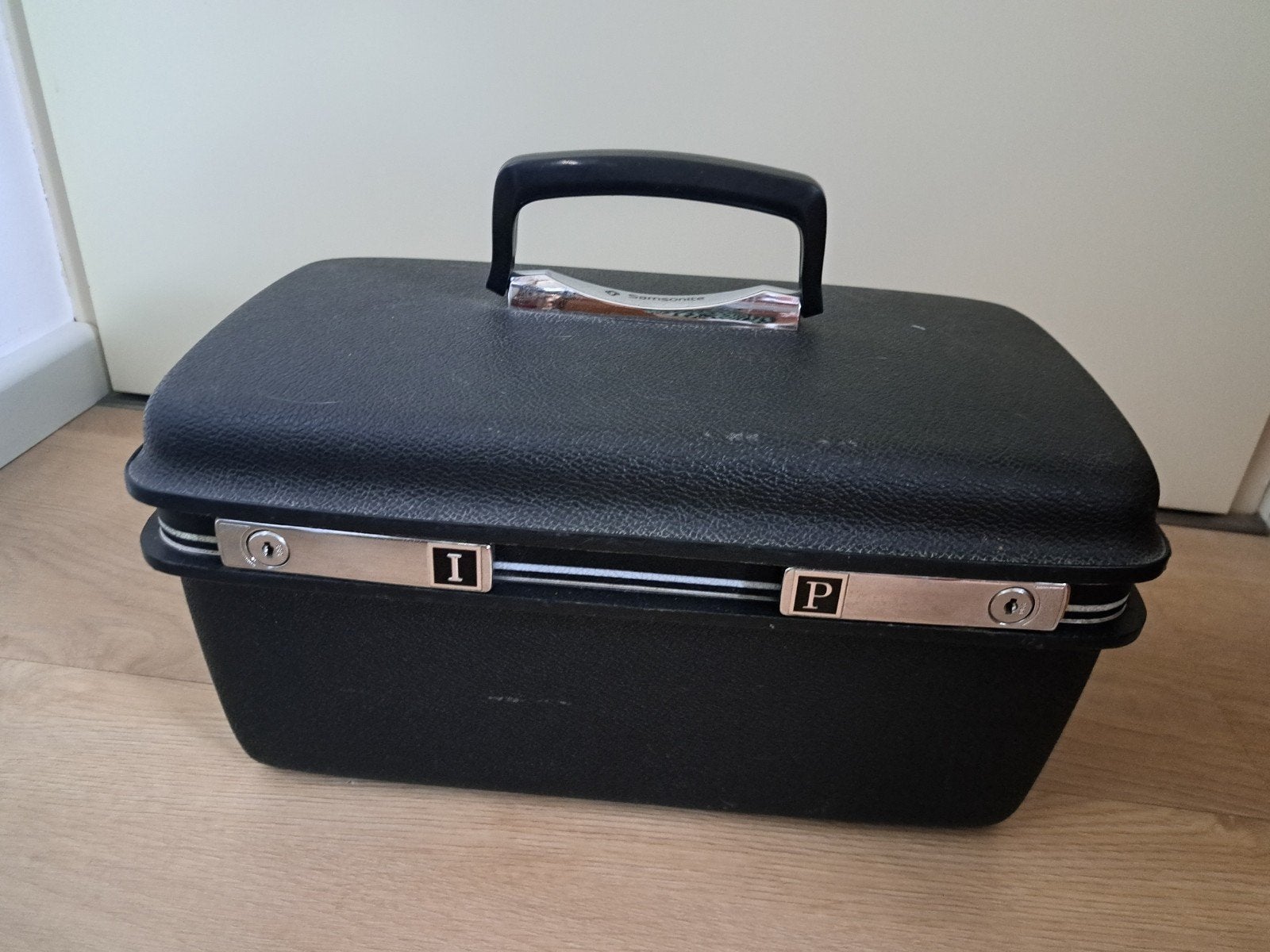 Samsonite beautycase, Zwart, Ophalen of Verzenden, Hardcase, Zo goed als nieuw