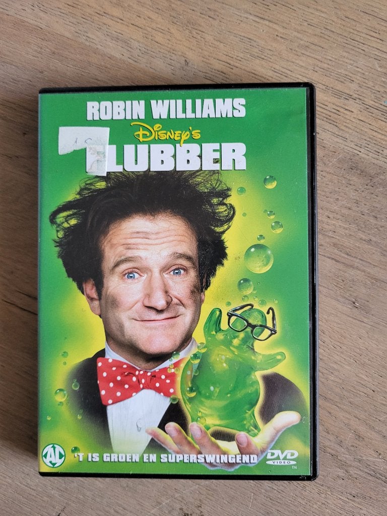 DVD kids Flubber, Alle leeftijden, Ophalen of Verzenden, Zo goed als nieuw