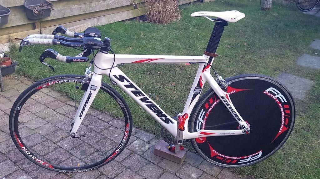 Carbon Stevens Triathlon TT fiets - Ideaal voor 1m80-1m85, Fietsen en Brommers, Fietsen | Racefietsen, 28 inch, Aluminium, Zo goed als nieuw