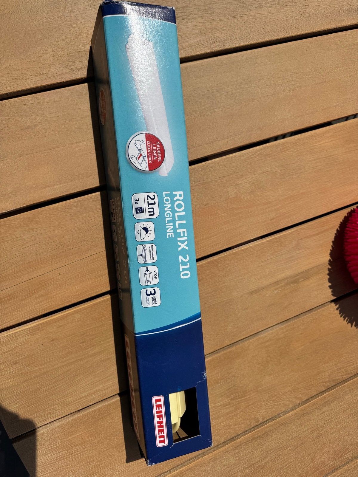 Leifheit Rollfix 210 Longline Wanddroogrek - Nieuw, Ophalen, Nieuw