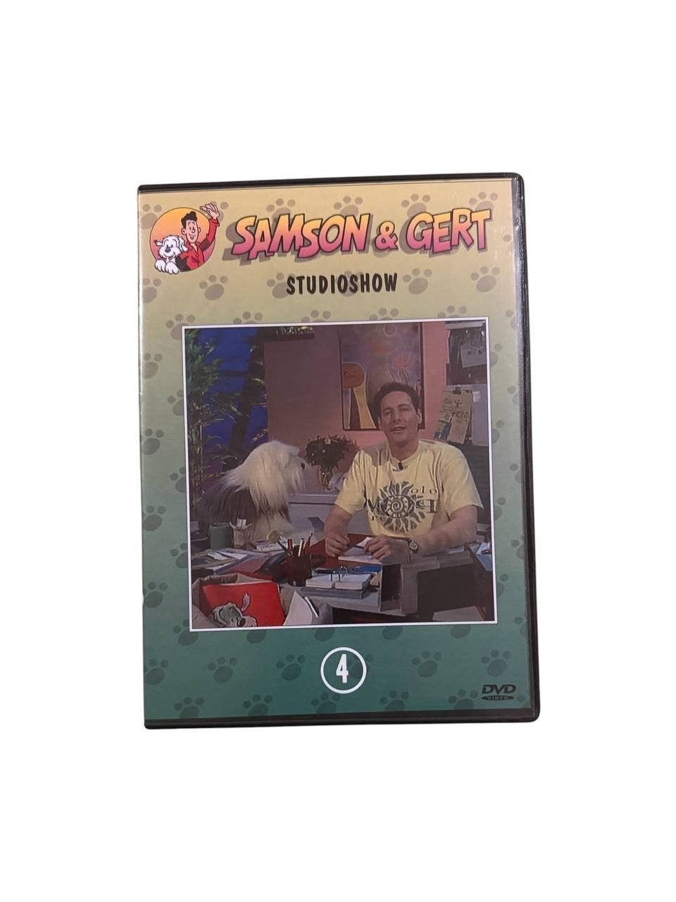 Samson & Gert Studioshow 4 DVD - Jeugdserie, Alle leeftijden, Ophalen of Verzenden, Gebruikt, Nederlands