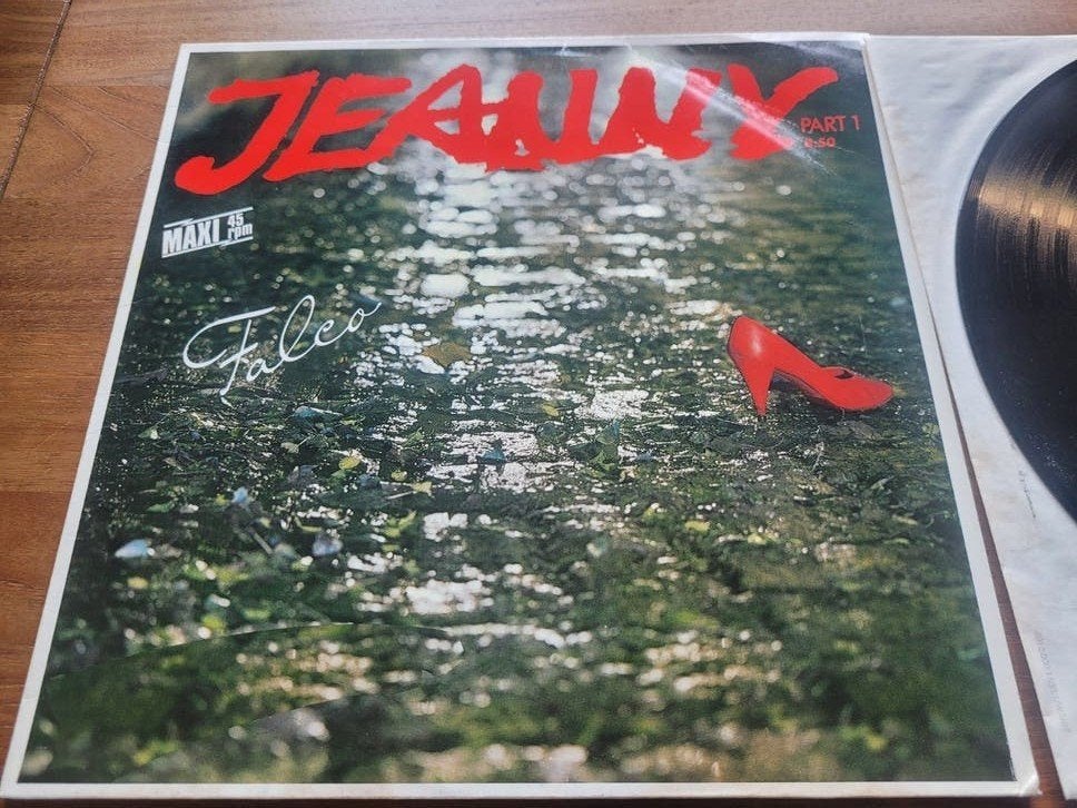 Falco - Jeanny (Part 1) / Männer Des Westens - Maxi-Single, Gebruikt, Ophalen of Verzenden, EP, EP