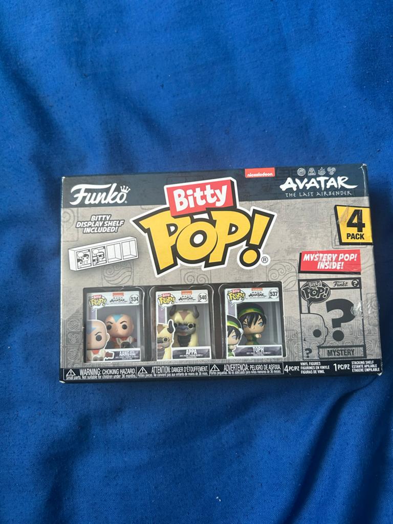 Funko Bitty Pop! Avatar: The Last Airbender 4-pack, Ophalen, Nieuw