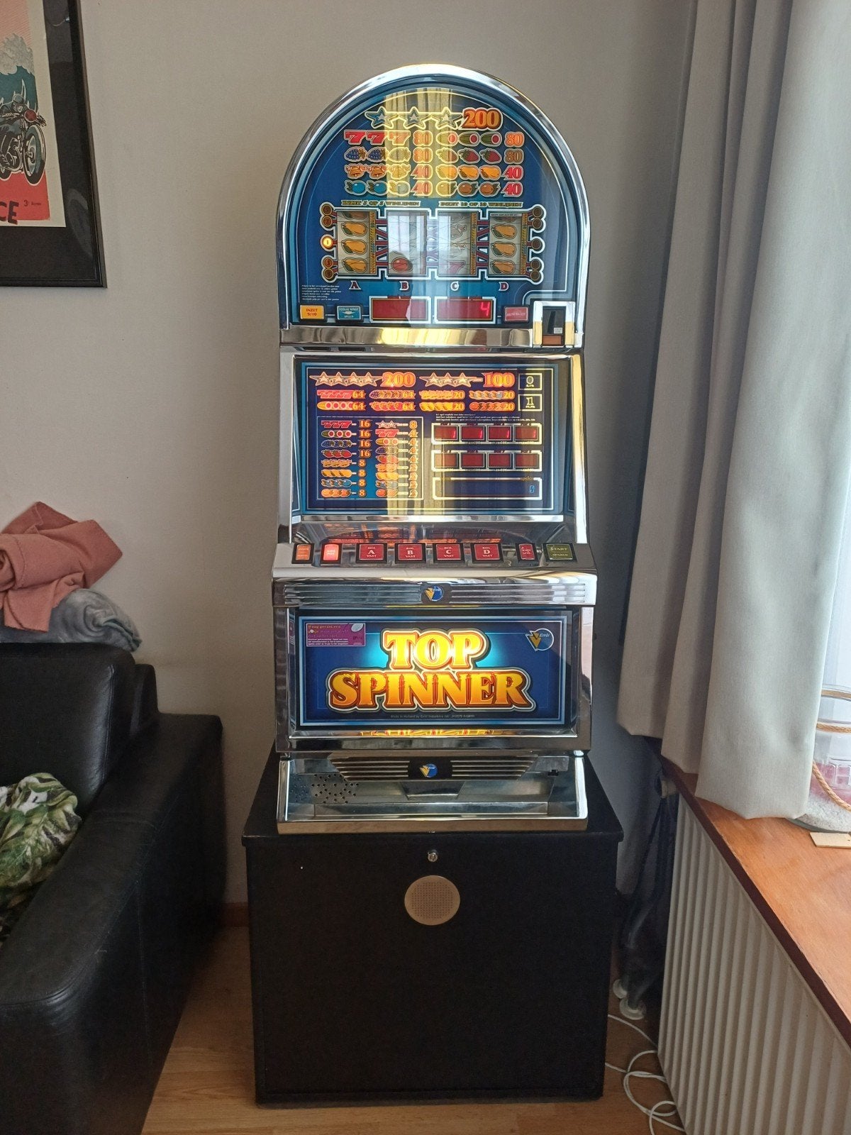 Top Spinner fruitautomaat, Verzamelen, Automaten | Gokkasten en Fruitautomaten, Euro, Ophalen