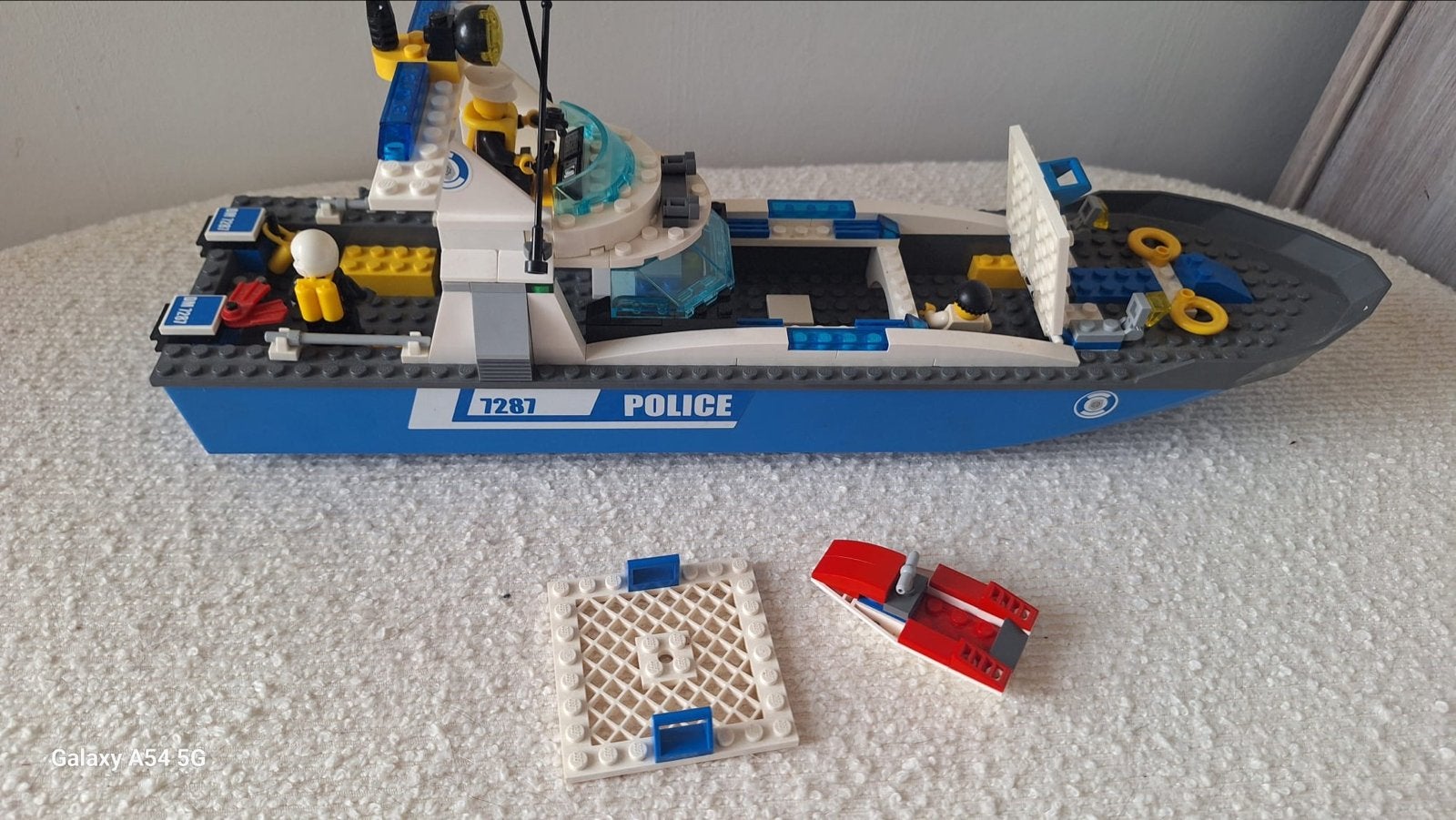 Lego City Politieboot 7287, City, Lego, Ophalen of Verzenden, Zo goed als nieuw