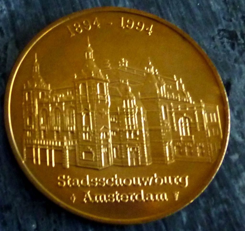 Penning Stadsschouwburg Amsterdam 1994, Verzenden, Overige materialen, Nederland