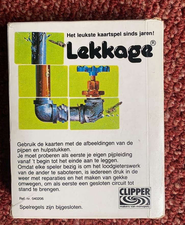 Lekkage kaartspel van Clipper, Ophalen of Verzenden, Gebruikt