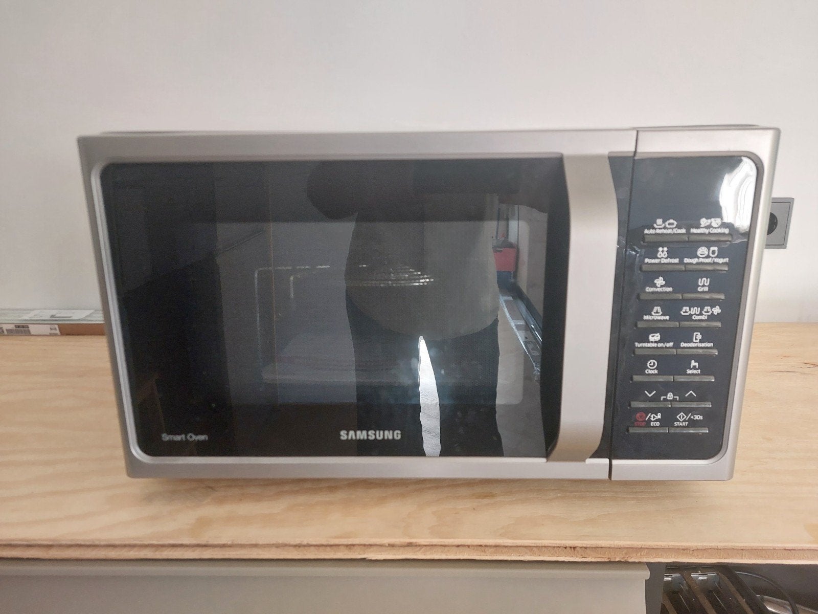samsung combi magnetron, Ophalen, Combimagnetron, Zo goed als nieuw, Draaiplateau