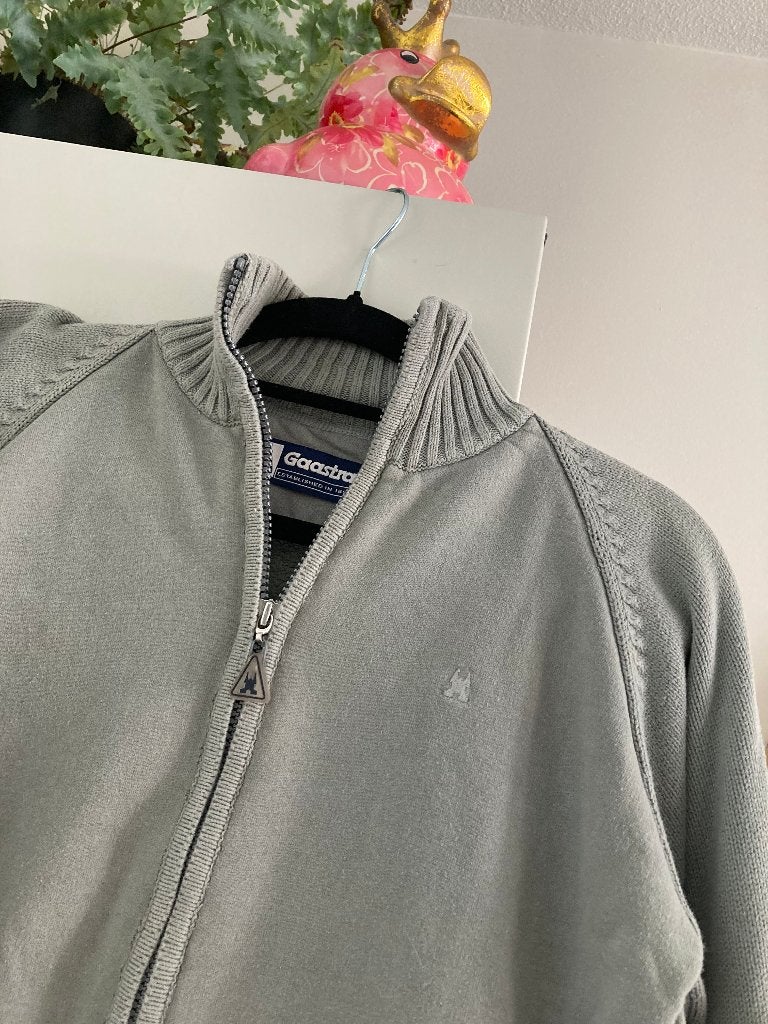 GAASTRA Heerlijk groen / grijs vest , maat 164, Kinderen en Baby's, Gebruikt, Trui of Vest, Ophalen of Verzenden, Gaastra