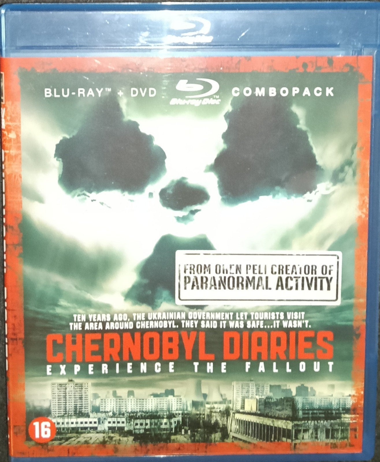 Chernobyl Diaries bluray, Cd's en Dvd's, Blu-ray, Ophalen of Verzenden, Zo goed als nieuw, Horror
