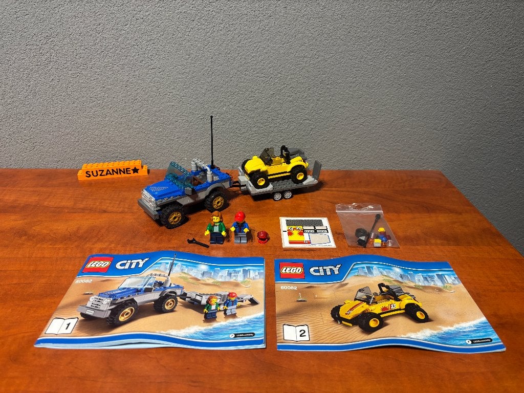 Lego 60082 - City - Recreation - Dune Buggy Trailer, City, Lego, Ophalen of Verzenden, Zo goed als nieuw
