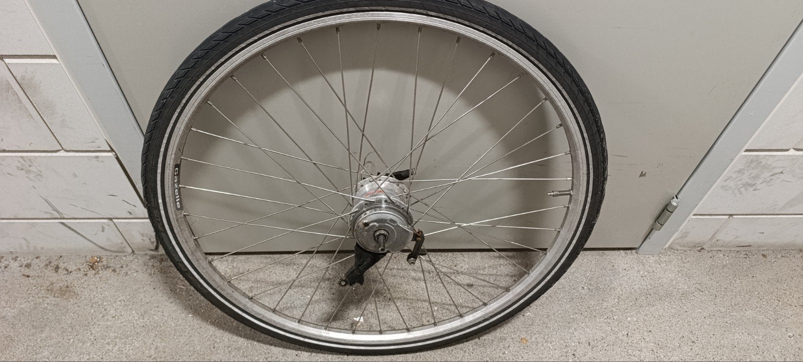 Achterwiel Shimano Nexus intern 7, SG-7R50, Ophalen, Band