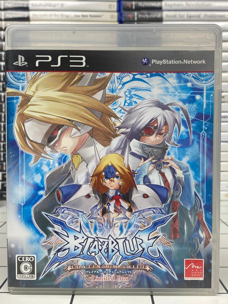 Japans BlazBlue Continuum Shift Limited Box JP PlayStation 3, 1 speler, Arc System Works, Ophalen of Verzenden, Zo goed als nieuw