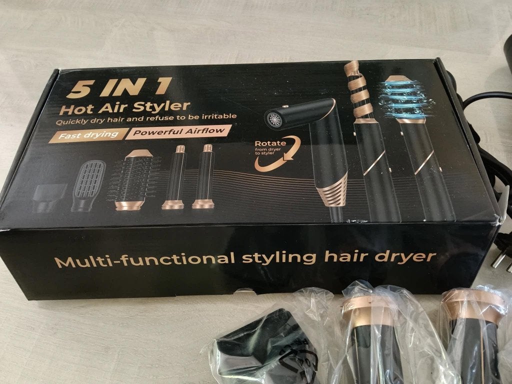 multistyler / hairstyler 5 in 1 NIEUW Lissad'or, Ophalen of Verzenden, Nieuw, Föhn of Haardroger