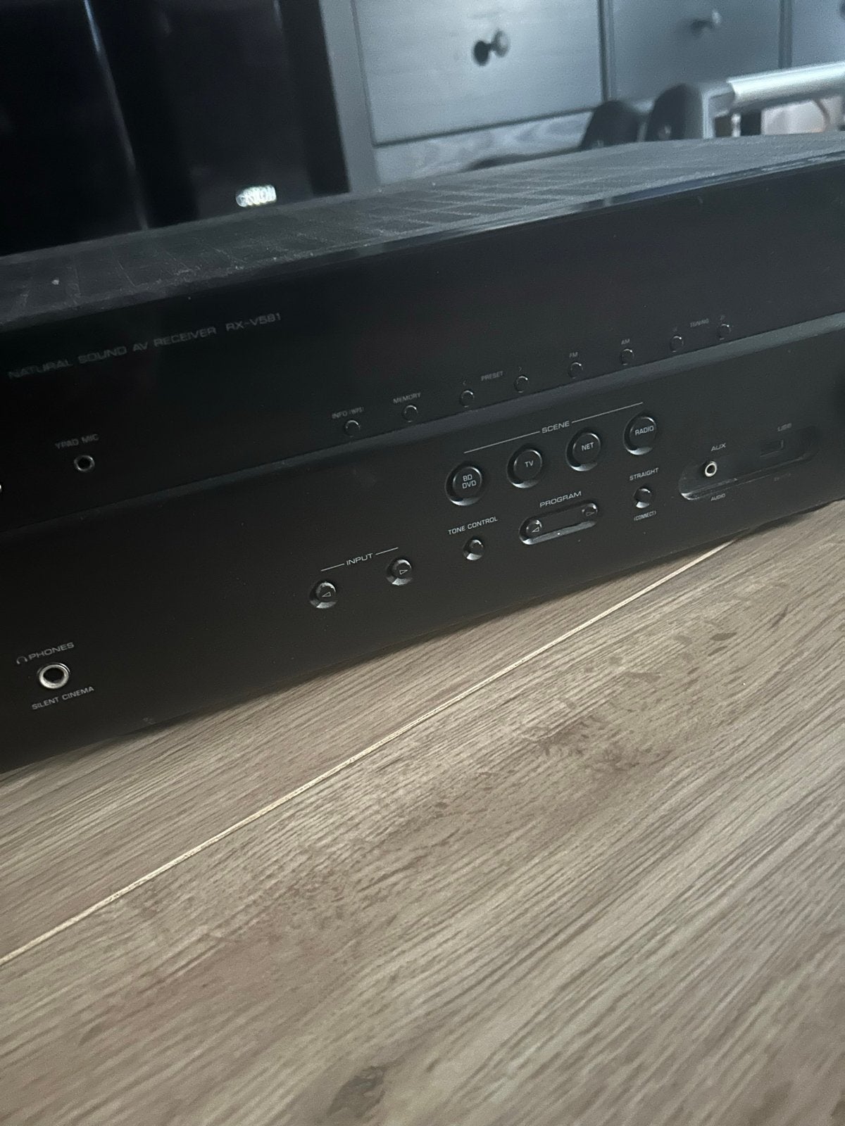 Yamaha RX-V581 AV Receiver - Zo goed als nieuw, Yamaha, Ophalen of Verzenden, Zo goed als nieuw, 60 tot 120 watt