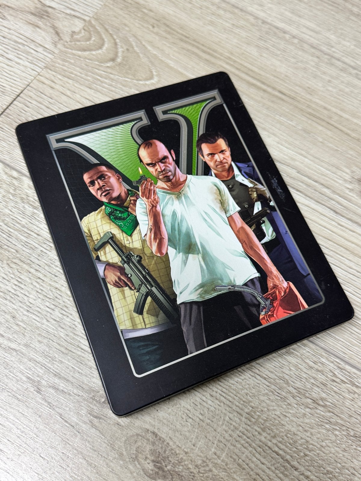Grand Theft Auto V (GTA 5) Steelbook - Zonder game, Spelcomputers en Games, Avontuur en Actie, Online, Vanaf 18 jaar, Ophalen of Verzenden