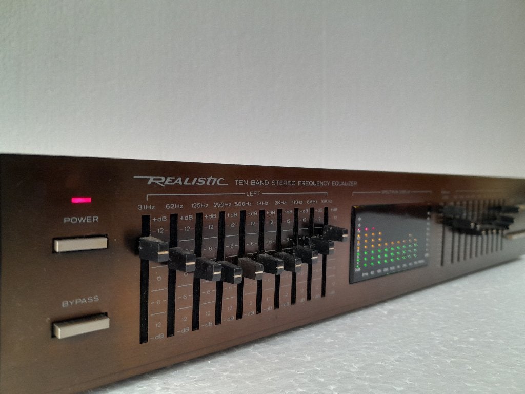 Realistic Specrtum Equalizer & imx Stereo Expander, Ophalen of Verzenden, Gebruikt, Minder dan 60 watt, Overige merken