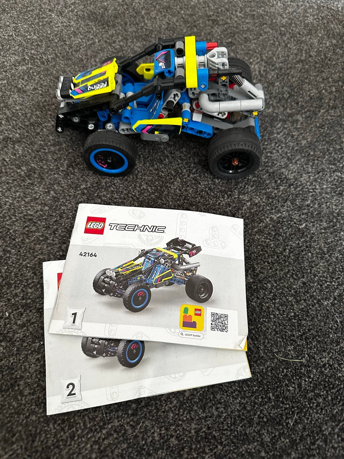 Lego Technic Buggy 42164 met handleiding, Ophalen of Verzenden, Zo goed als nieuw