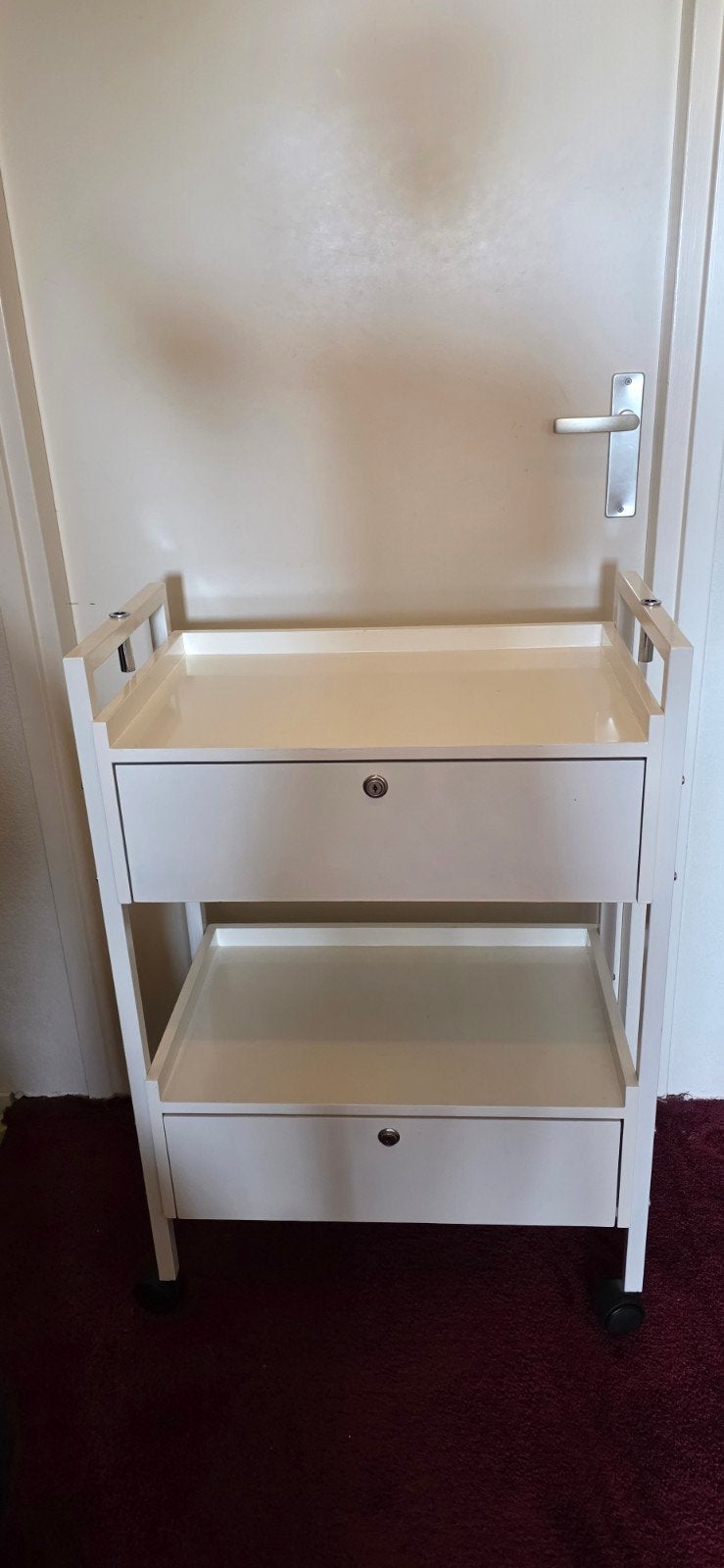 Werktafel met loupelamp, Ophalen, Gebruikt