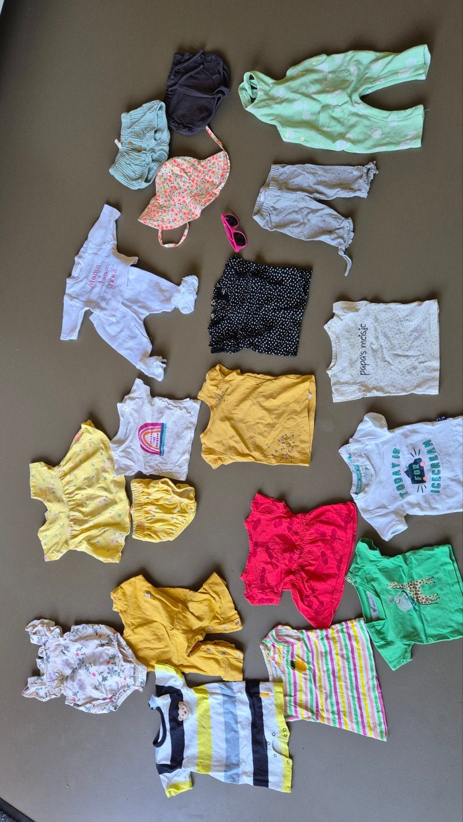 Zomer babykleding voor meisje 50/56, Ophalen, Gebruikt, Maat 56